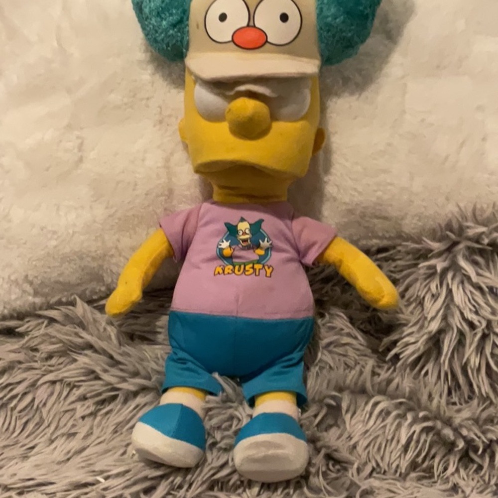 The Simpsons Cartoon Plush Toy